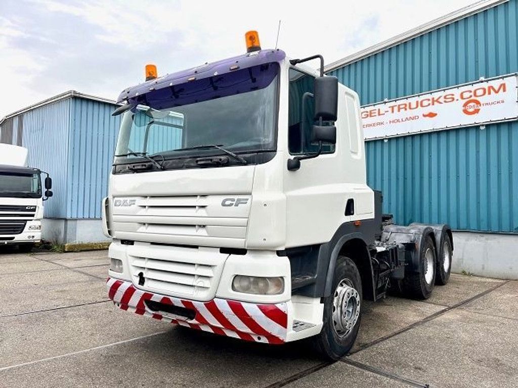 DAF 6x4 FULL STEEL TRACTOR UNIT (EURO 3 / ZF16 MANUAL GEARBOX / ZF-INTARDER / REDUCTION AXLES / STEEL SUSPENSION / AIRCONDITIONING) | Engel Trucks B.V. [1]
