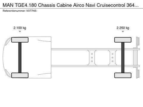 MAN Chassis Cabine Airco Navi Cruisecontrol 364-Wielbasis | Van Nierop BV [19]