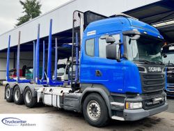 Scania R730 V8 8x5 Big axles, Retarder, PTO