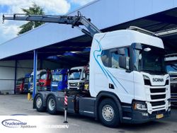Scania R580 V8 NGS Fassi F235X, Euro 6, Retarder, 6x2