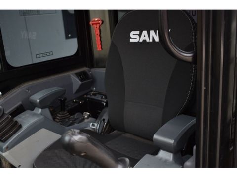 Sany SY50U Midigraver CW10 incl 3 bakken EX DEMO | Spapens Machinehandel [10]