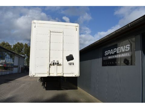 SYSTEM TRAILER Kasten trailer . gesloten trailer stuur as | Spapens Machinehandel [5]