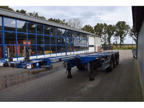 D-Tec VCC-01 uitschuifbare trailer container chassis | Spapens Machinehandel [19]