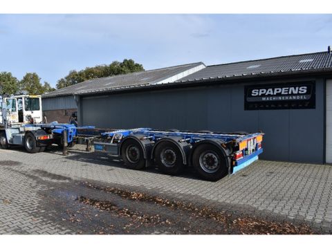 D-Tec VCC-01 uitschuifbare trailer container chassis | Spapens Machinehandel [21]