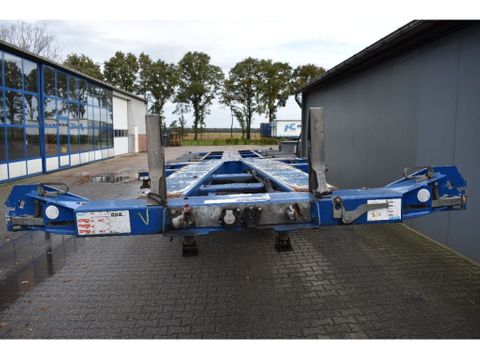 D-Tec VCC-01 uitschuifbare trailer container chassis | Spapens Machinehandel [4]
