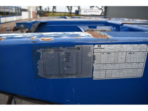 D-Tec VCC-01 uitschuifbare trailer container chassis | Spapens Machinehandel [8]
