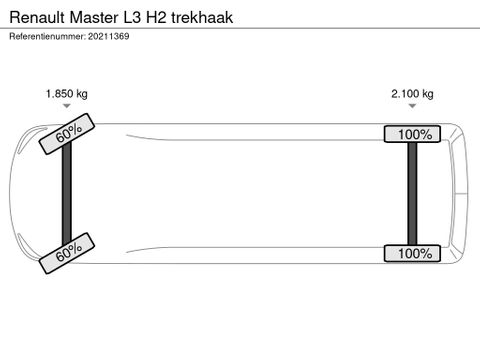 Renault Master L3 H2 trekhaak | Spapens Machinehandel [27]