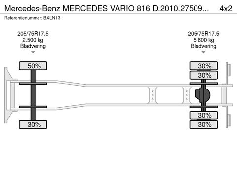 Mercedes-Benz MERCEDES VARIO 816 D.2010.275093 KM.NL-TRUCK | Truckcentrum Meerkerk [19]