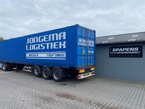 D-Tec Uitschuifbare Container chassis incl 45 FT Container | Spapens Machinehandel [2]