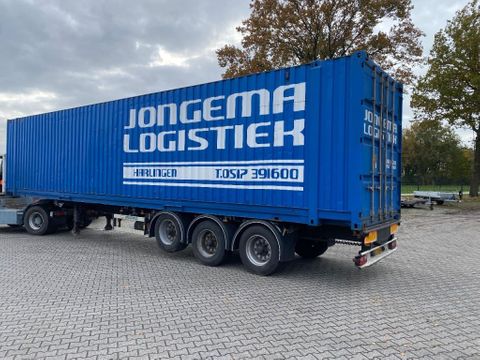 D-Tec Uitschuifbare Container chassis incl 45 FT Container | Spapens Machinehandel [4]