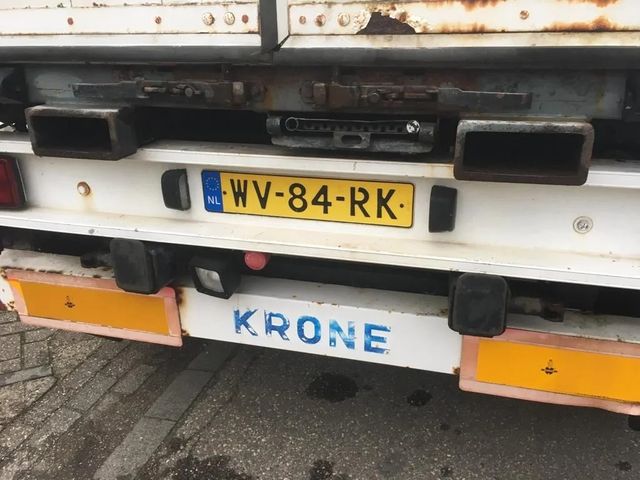Krone AZP18 2 As Vrachtwagen Aanhangwagen Schuifzeil, WV-84-RK > Kooiaap aansluiting *SOLD* | JvD Aanhangwagens & Trailers [10]