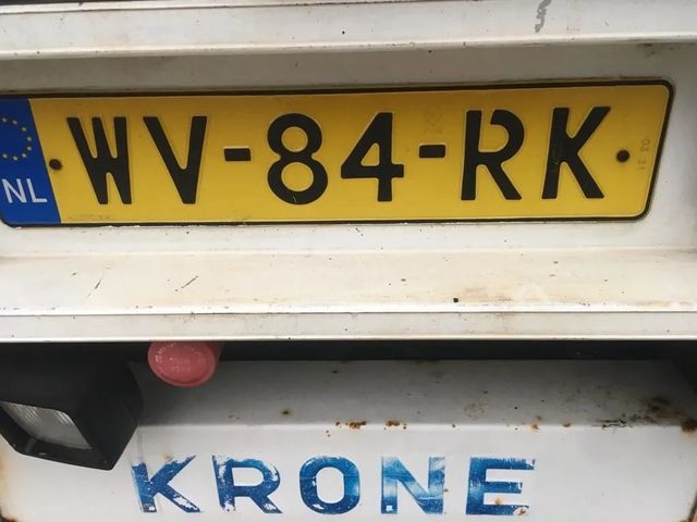 Krone AZP18 2 As Vrachtwagen Aanhangwagen Schuifzeil, WV-84-RK > Kooiaap aansluiting *SOLD* | JvD Aanhangwagens & Trailers [15]