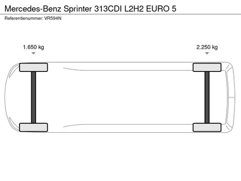 Mercedes-Benz 313CDI L2H2 EURO 5 | Van Nierop BV [10]