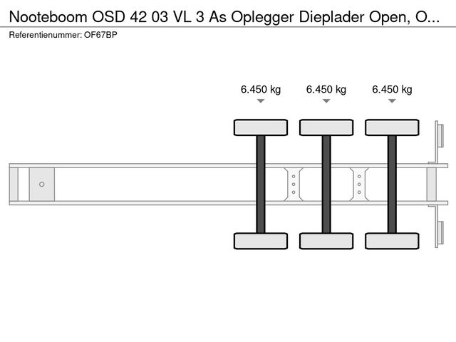 Nooteboom OSD 42 03 VL 3 As Oplegger Dieplader Open, OF-67-BP | JvD Aanhangwagens & Trailers [18]