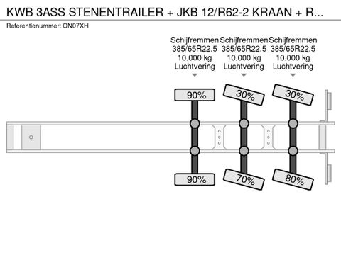 Kwb 3ASS STENENTRAILER + JKB 12/R62-2 KRAAN + ROTATOR | Truckcentrum Meerkerk [13]