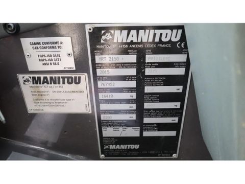 Manitou
MRT 2150+ PRIVILEGE | FORKS | AIRCO | Hulleman Trucks [19]