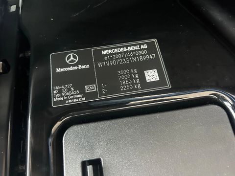 Mercedes-Benz 317CDI Dubbelcabine Openlaadbak Airco 3500KG Trekhaak 8X Op Voorraad | Van Nierop BV [13]