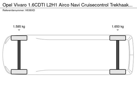 Opel 1.6CDTI L2H1 Airco Navi Cruisecontrol Trekhaak EURO 6 | Van Nierop BV [11]