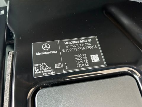 Mercedes-Benz 317CDI Dubbelcabine Openlaadbak Airco 3500KG Trekhaak 8x Op Voorraad | Van Nierop BV [11]
