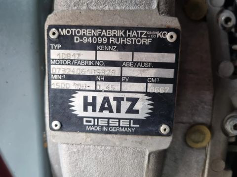 BBA PT160 with Hatz 1D18Z |  Van Tongeren Trading BV [10]
