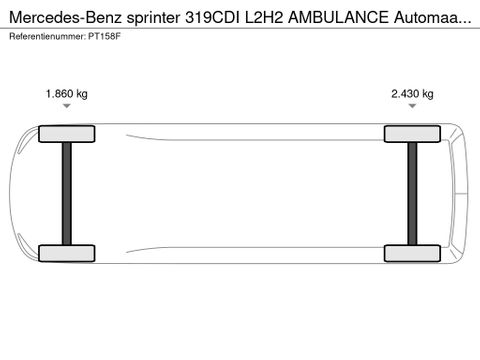 Mercedes-Benz 319CDI L2H2 AMBULANCE Automaat Airco Cruisecontrol 9X OP VOORRAAD | Van Nierop BV [30]
