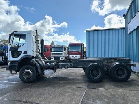 Renault 6x4 FULL STEEL CHASSIS (MANUAL GEARBOX / FULL STEEL SUSPENSION / REDUCTION AXLES / AIRCONDITIONING) | Engel Trucks B.V. [2]