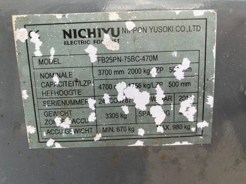 Nichiyu Triple Side shift | Spapens Machinehandel [12]