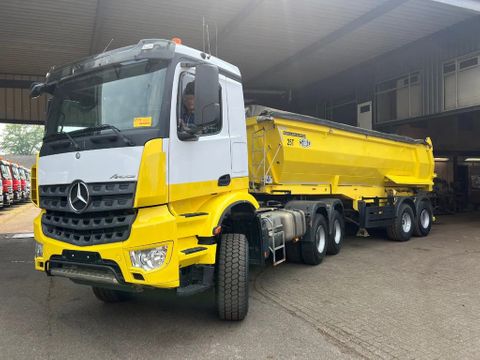 Mercedes-Benz AS 6x6 STEELSPRINGS MEILLER TIPPER TRAILER | CAB Trucks [2]