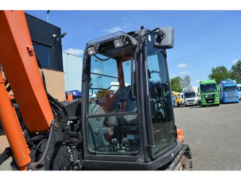 Hitachi * ZX85USB-5A * FORKLIFT * 3 buckets * WITH FULL SYSTEM * | Prince Trucks [13]