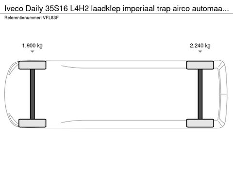 Iveco L4H2 laadklep imperiaal trap airco automaat dub schuifdeur | Van Nierop BV [18]