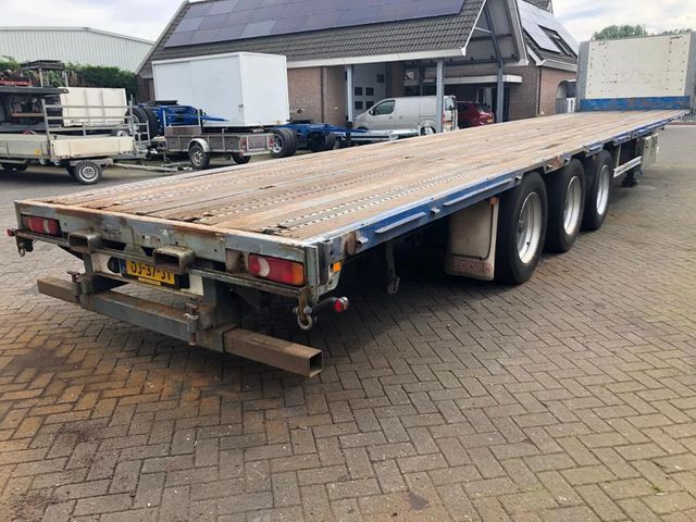 Groenewegen DRO-12-27 3 As Oplegger Open, OJ-37-JT *SOLD* | JvD Aanhangwagens & Trailers [4]