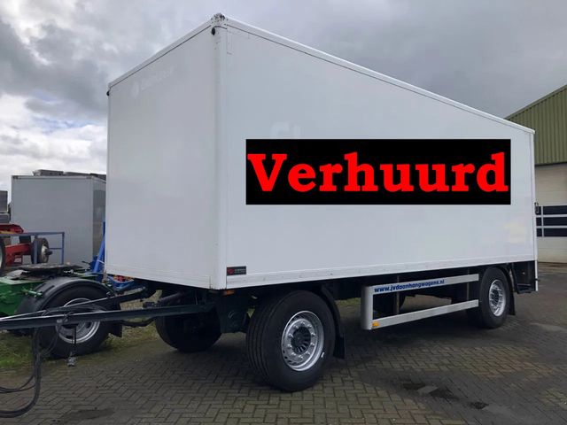 FAG DSA - 2 As Vrachtwagen Aanhangwagen Gesloten, 54-WH-VZ | JvD Aanhangwagens & Trailers [1]