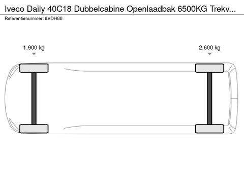 Iveco Dubbelcabine Openlaadbak 6500KG Trekvermogen | Van Nierop BV [13]