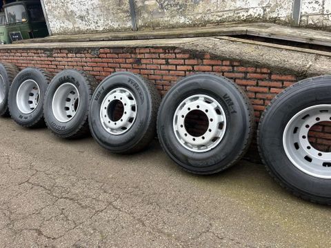 alcoa aluminium velg + band 315/80 R 22,5 - 12 stuks - met speciale wielmoerenset | CAB Trucks [3]