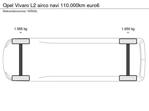 Opel Vivaro L2 airco navi 110.000km euro6 | Van Nierop BV [13]