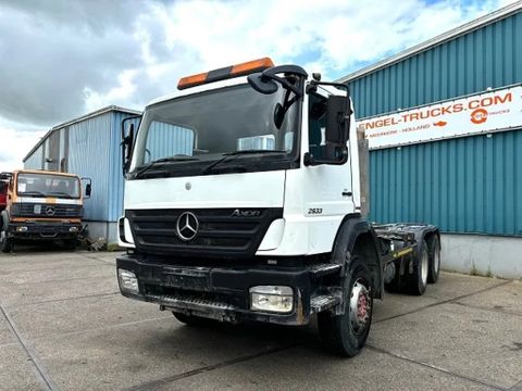 Mercedes-Benz (RHD) 6x4 FULL STEEL CHASSIS (V6 ENGINE / ZF-MANUAL GEARBOX / FULL STEEL SUSPENSION / REDUCTION AXLE / AIRCONDITIONING) | Engel Trucks B.V. [1]