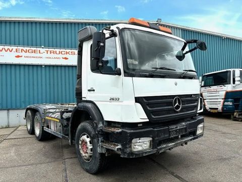 Mercedes-Benz (RHD) 6x4 FULL STEEL CHASSIS (V6 ENGINE / ZF-MANUAL GEARBOX / FULL STEEL SUSPENSION / REDUCTION AXLE / AIRCONDITIONING) | Engel Trucks B.V. [2]