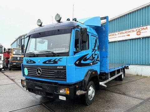 Mercedes-Benz 817L (6-CILINDER) SLEEPERCAB WITH OPEN BOX (6 GEARS MANUAL GEARBOX / SPER-DIFFERNTIAL / AIRCONDITIONING / EURO 2) | Engel Trucks B.V. [1]