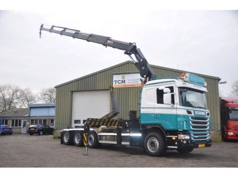 Scania SCANIA G440 8X2 +HMF 30 TON + HAAK 26 TON.NL-TRUCK | Truckcentrum Meerkerk [20]