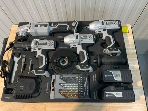 Stahlgruppe Powertool Set, 4 st elektrisch gereedschap | Used Machinery Trading B.V. [1]