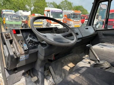 Mercedes-Benz 817K (6-CILINDER) FULL STEEL MEILLER KIPPER WITH ATLAS AK50.1 CRANE (FULL STEEL SUSPENSION / DIFFERENTIAL LOCK / MANUAL GEARBOX / HYDRAULIC KIT) | Engel Trucks B.V. [10]