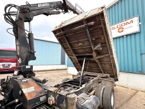 Mercedes-Benz 817K (6-CILINDER) FULL STEEL MEILLER KIPPER WITH ATLAS AK50.1 CRANE (FULL STEEL SUSPENSION / DIFFERENTIAL LOCK / MANUAL GEARBOX / HYDRAULIC KIT) | Engel Trucks B.V. [14]