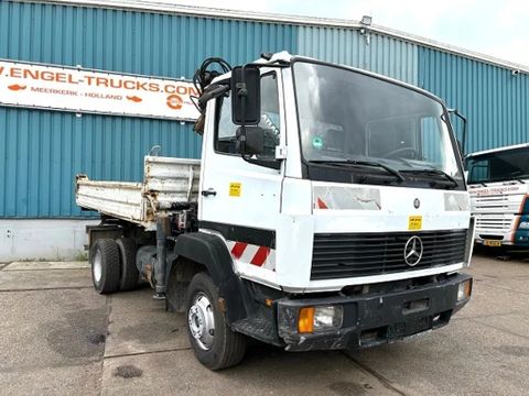 Mercedes-Benz 817K (6-CILINDER) FULL STEEL MEILLER KIPPER WITH ATLAS AK50.1 CRANE (FULL STEEL SUSPENSION / DIFFERENTIAL LOCK / MANUAL GEARBOX / HYDRAULIC KIT) | Engel Trucks B.V. [2]