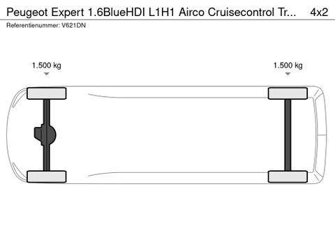 Peugeot 1.6BlueHDI L1H1 Airco Cruisecontrol Trekhaak EURO 6 | Van Nierop BV [18]