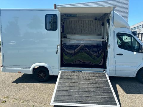 Mercedes-Benz 314CDI Paardenwagen/Veevervoer Hengst uitvoering Automaat Airco Cruisecontrol EURO 6 | Van Nierop BV [14]