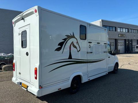 Mercedes-Benz 314CDI Paardenwagen/Veevervoer Hengst uitvoering Automaat Airco Cruisecontrol EURO 6 | Van Nierop BV [5]