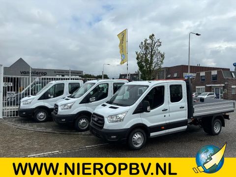 Ford Dubbelcabine 6+1 Pers Openlaadbak Airco Cruisecontrol 170PK NIEUW nog 5 x op voorraad | Van Nierop BV [1]