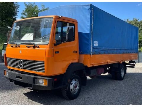 Mercedes-Benz 6-CILINDER FULL STEEL SUSPENSION WITH TENT BOX, LIKE NEW CONDITION! (MANUAL GEARBOX / FULL STEEL SUSPENSION) | Engel Trucks B.V. [3]