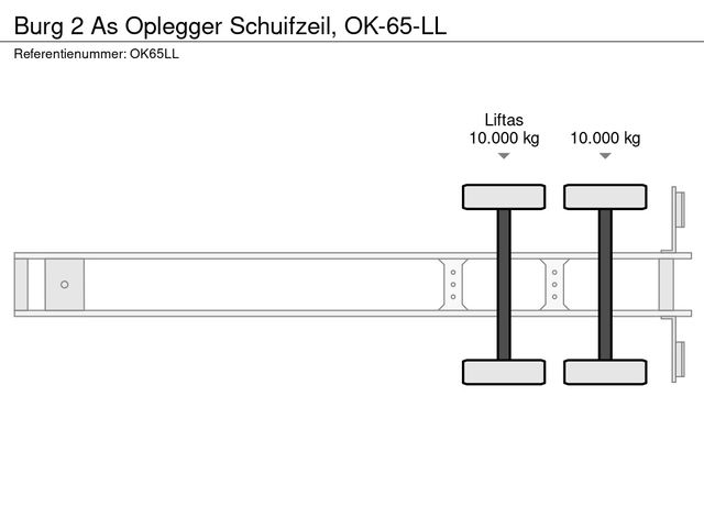 Burg 2 As Oplegger Schuifzeil, OK-65-LL | JvD Aanhangwagens & Trailers [19]