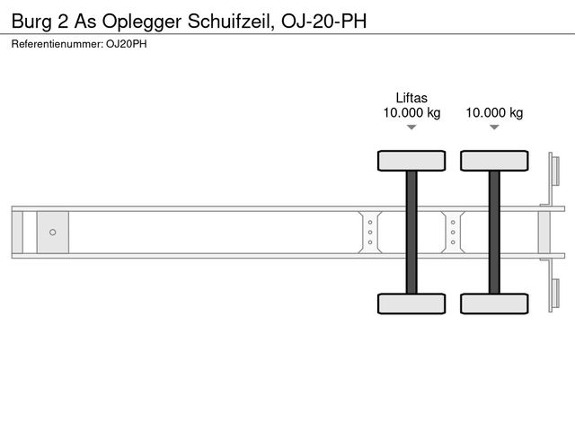 Burg 2 As Oplegger Schuifzeil, OJ-20-PH | JvD Aanhangwagens & Trailers [27]